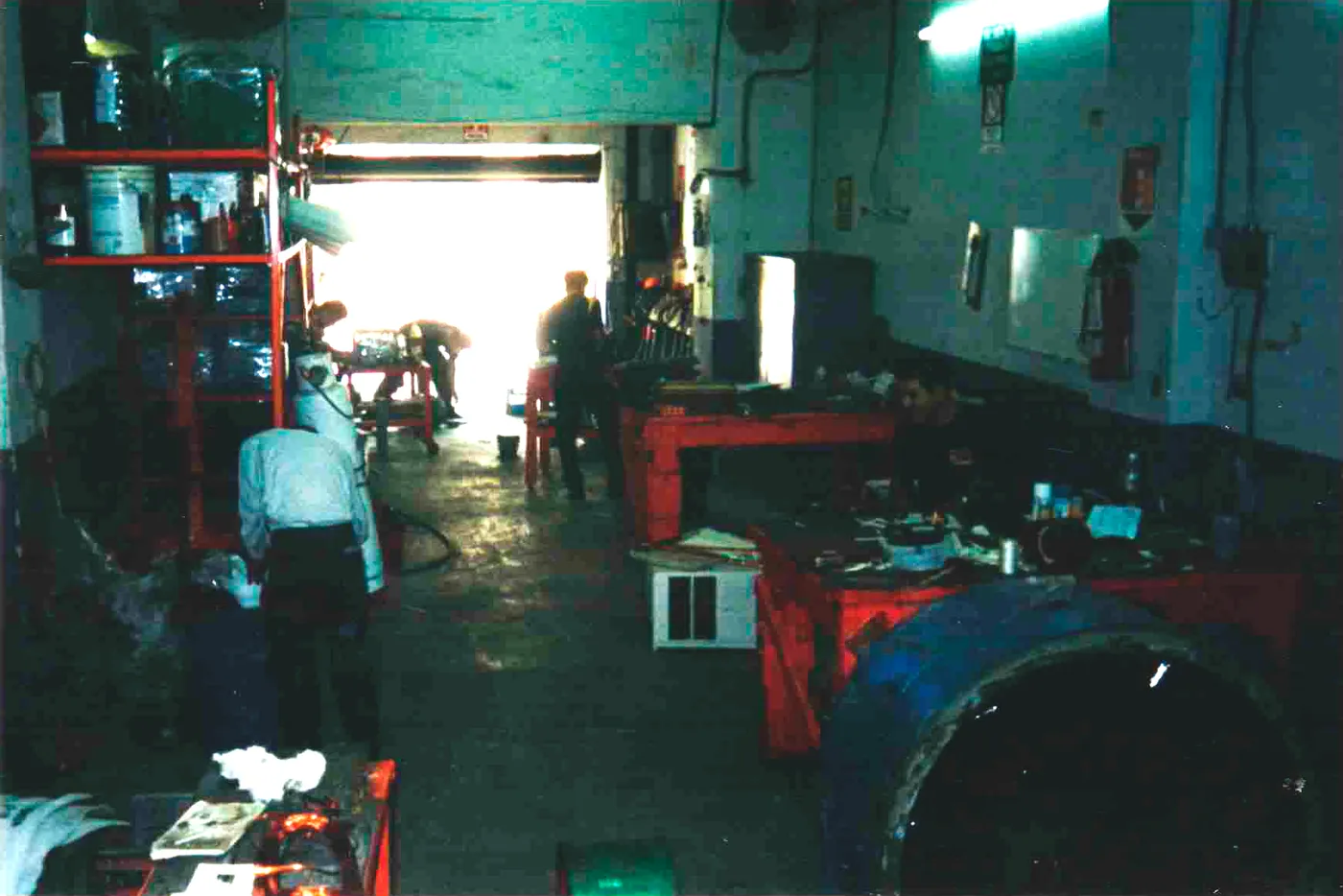 Panorámica interior del taller antiguo de TEMISA