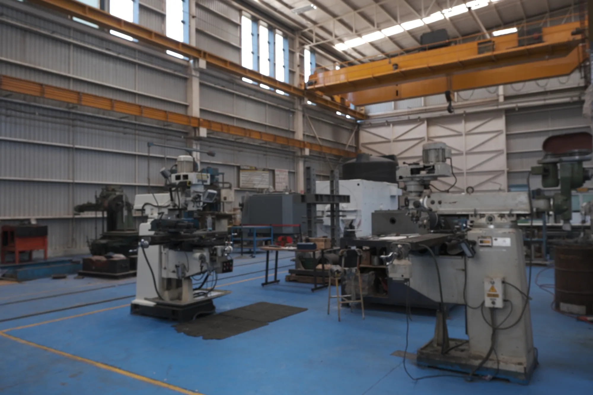 Área de maquinados del taller electromecánico TEMISA