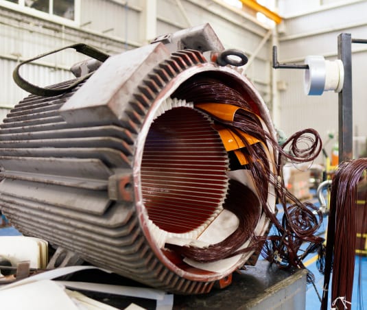 Diagnóstico de un devanado con falla en un motor eléctrico industrial en el taller TEMISA